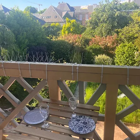 Jardin De Victor Appartements Calmes Spacieux Avec Jardin Clos Belfort Exterior photo